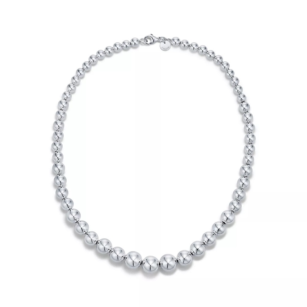 Tiffany & Co Graduated Ball Necklace